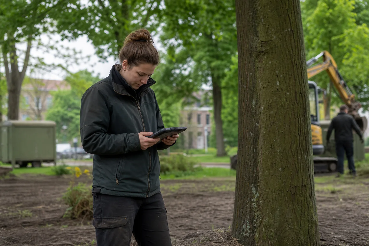 Groenwerk in de Nederlandse buitenruimte. Beeld bij het artikel: Kun je plantenpaspoorten in Excel blijven bijhouden of heb je er software voor nodig?
